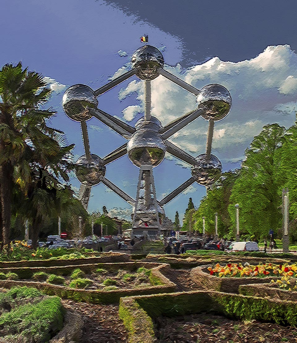Why Does The Atomium in Belgium Have 9 balls Why Does The Atomium in Belgium Have 9 balls