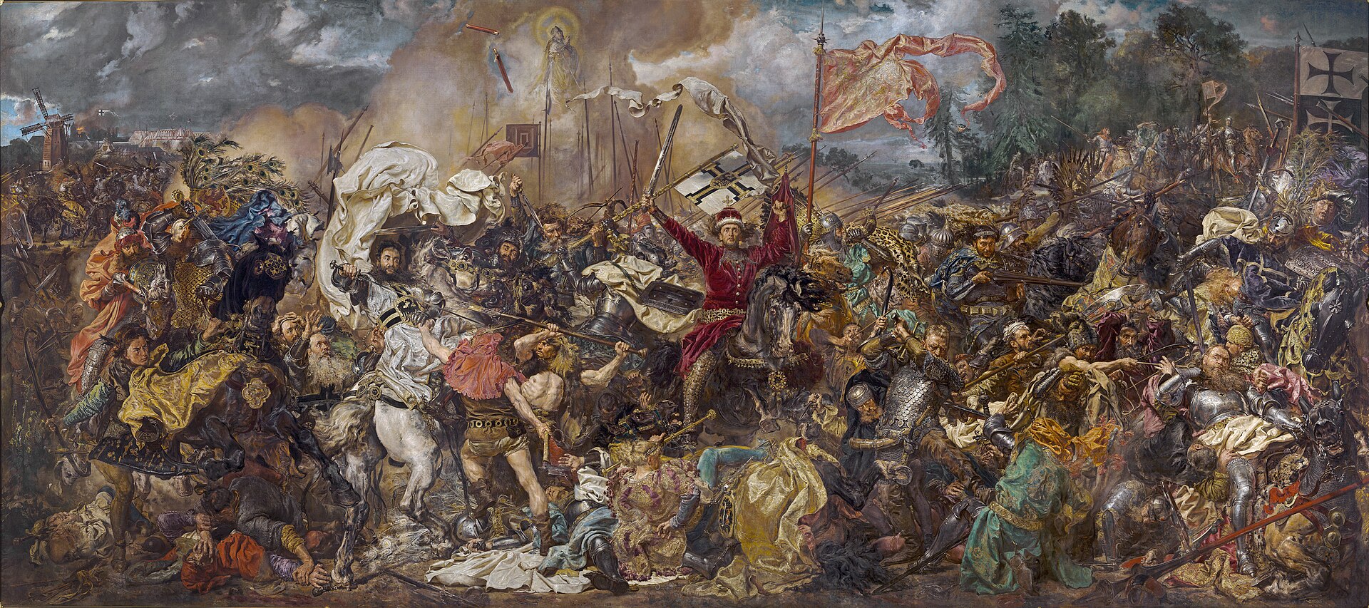 The Battle of Grunwald Painting by Jan Matejko The Battle of Grunwald Painting by Jan Matejko