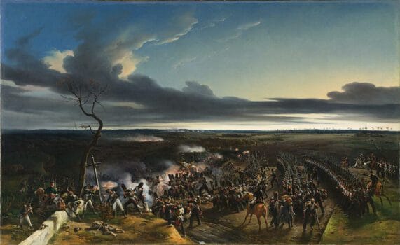 The Battle of Montmirail Painting