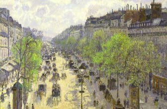 Boulevard Montmartre Spring painting