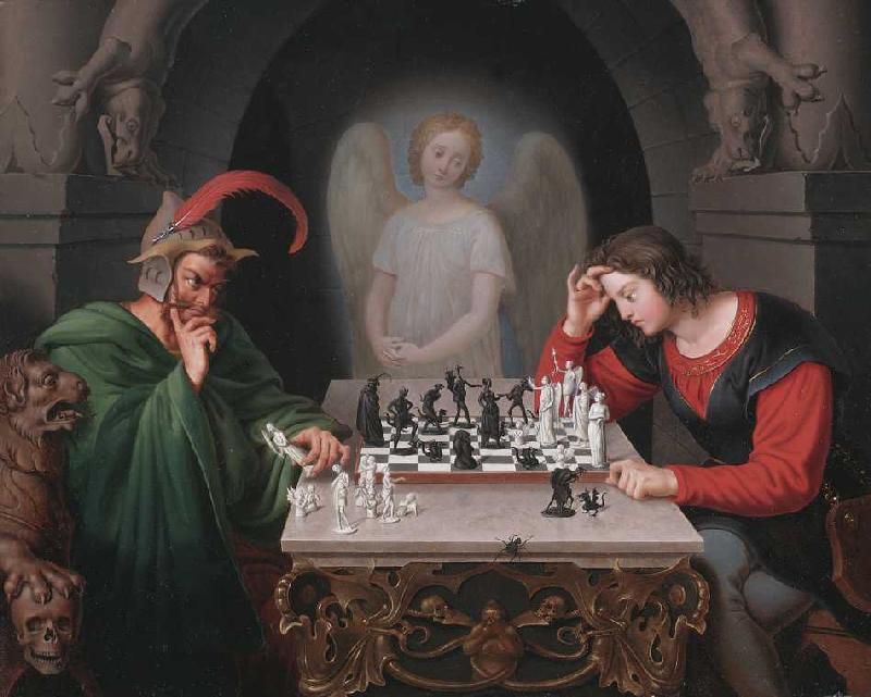 One on One Trap Game Between the Good And Evil One on One Trap Game Between the Good And Evil