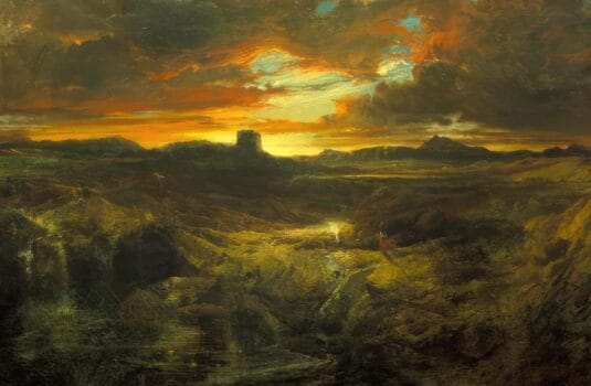 Childe Roland to the Dark Tower Came Painting