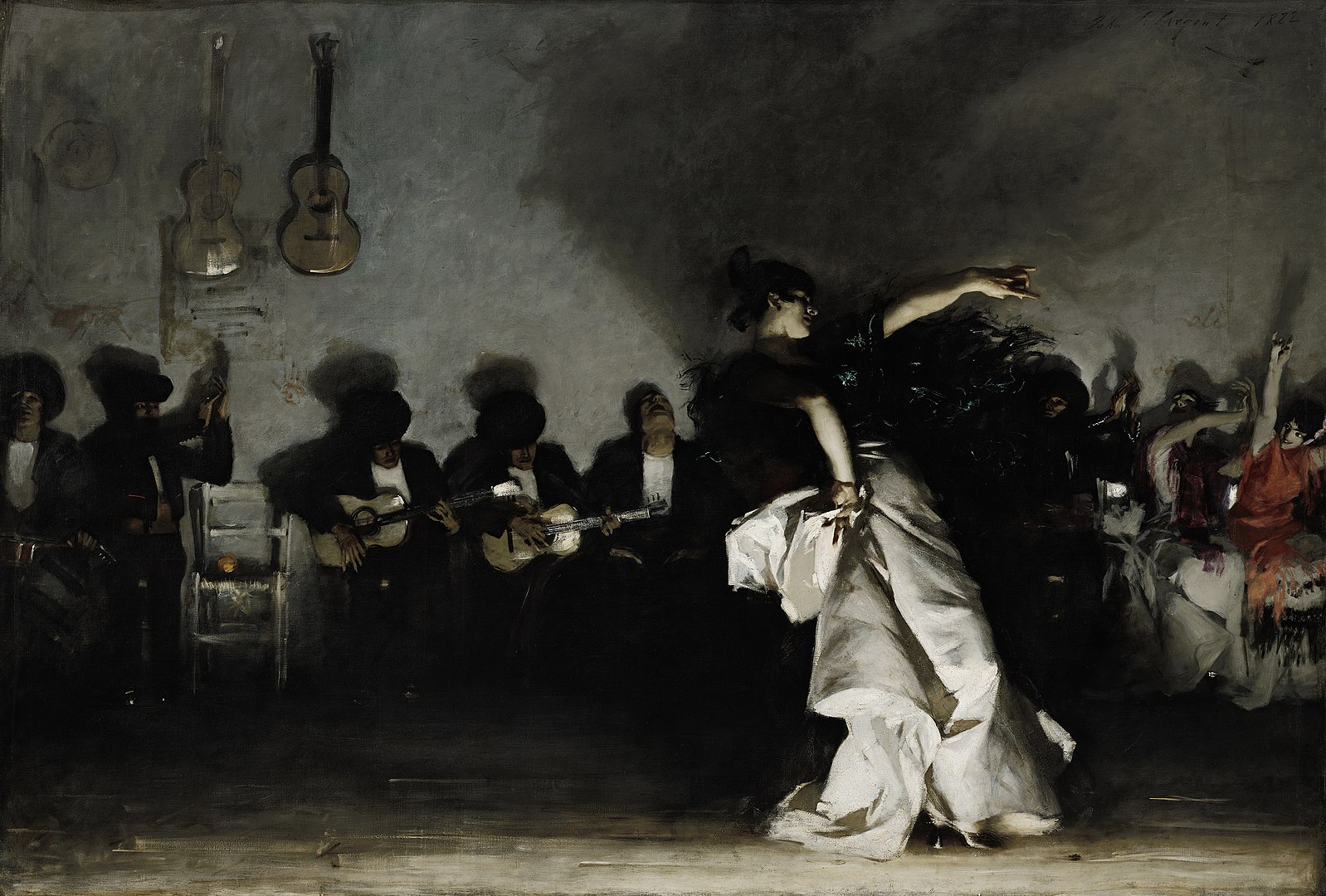 El Jaleo Painting: The Rhythm of The Shadows El Jaleo Painting: The Rhythm of The Shadows