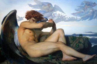Fallen Angel Oil Painting