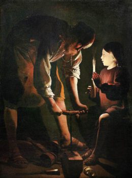 Joseph the Carpenter Painting