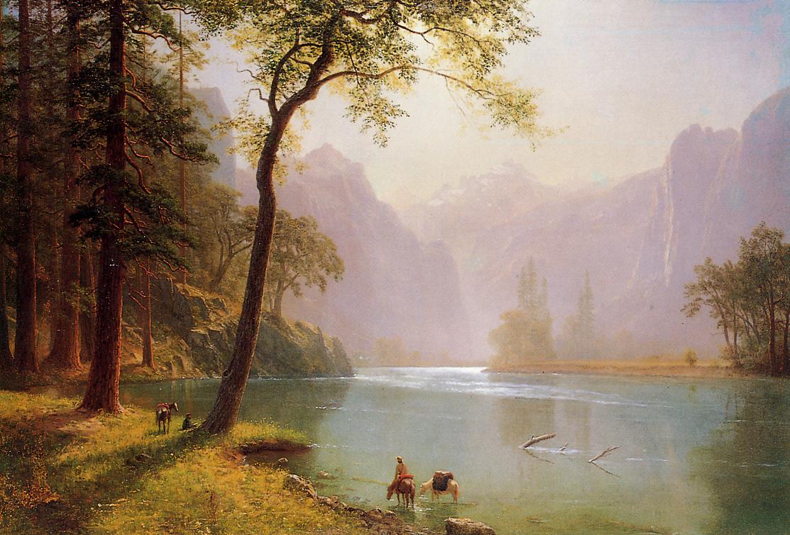 Albert Bierstadt’s Golden Hour of the Wild West Albert Bierstadt’s Golden Hour of the Wild West