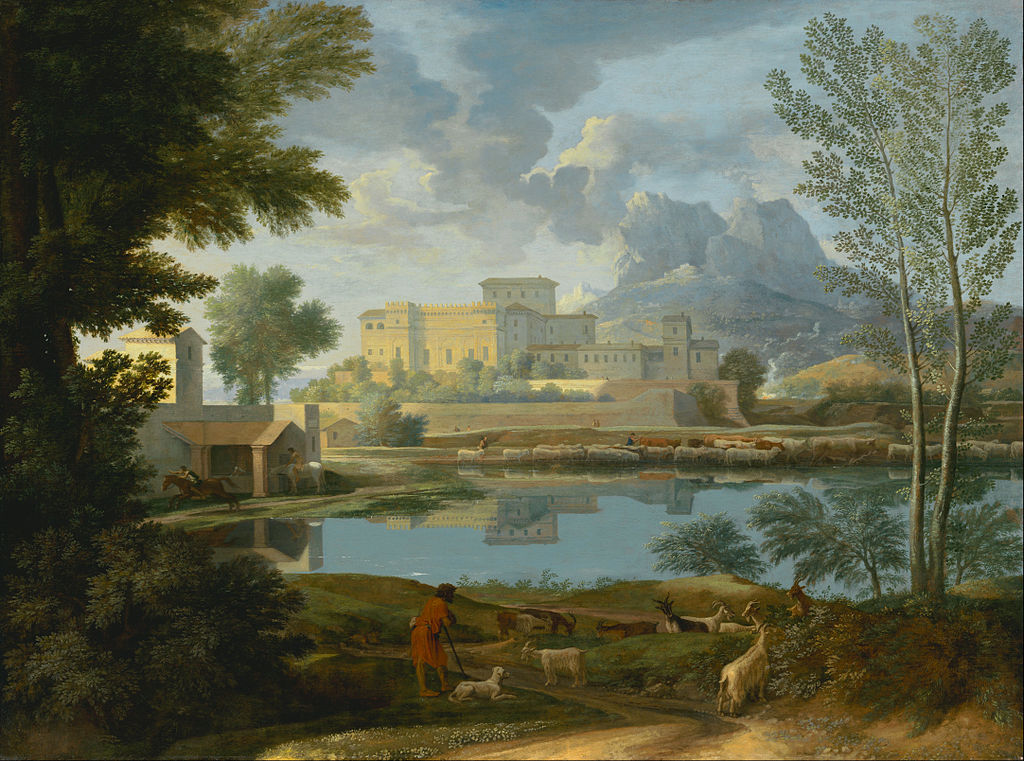 The Classical Eye of Nicolas Poussin: Landscape with a Calm The Classical Eye of Nicolas Poussin: Landscape with a Calm