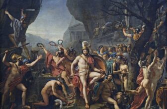 Leonidas at Thermopylae Painting