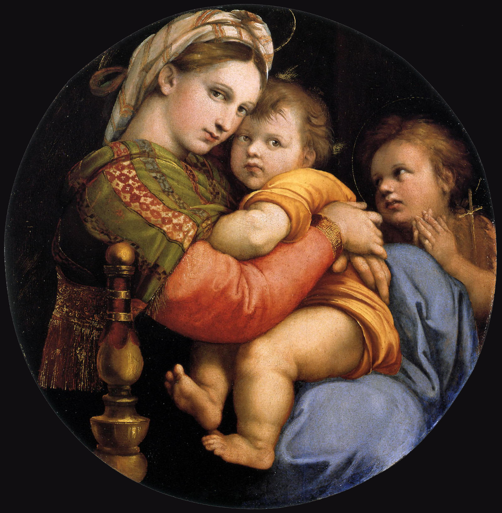Who Are the Three Figures in Madonna della Seggiola Who Are the Three Figures in Madonna della Seggiola
