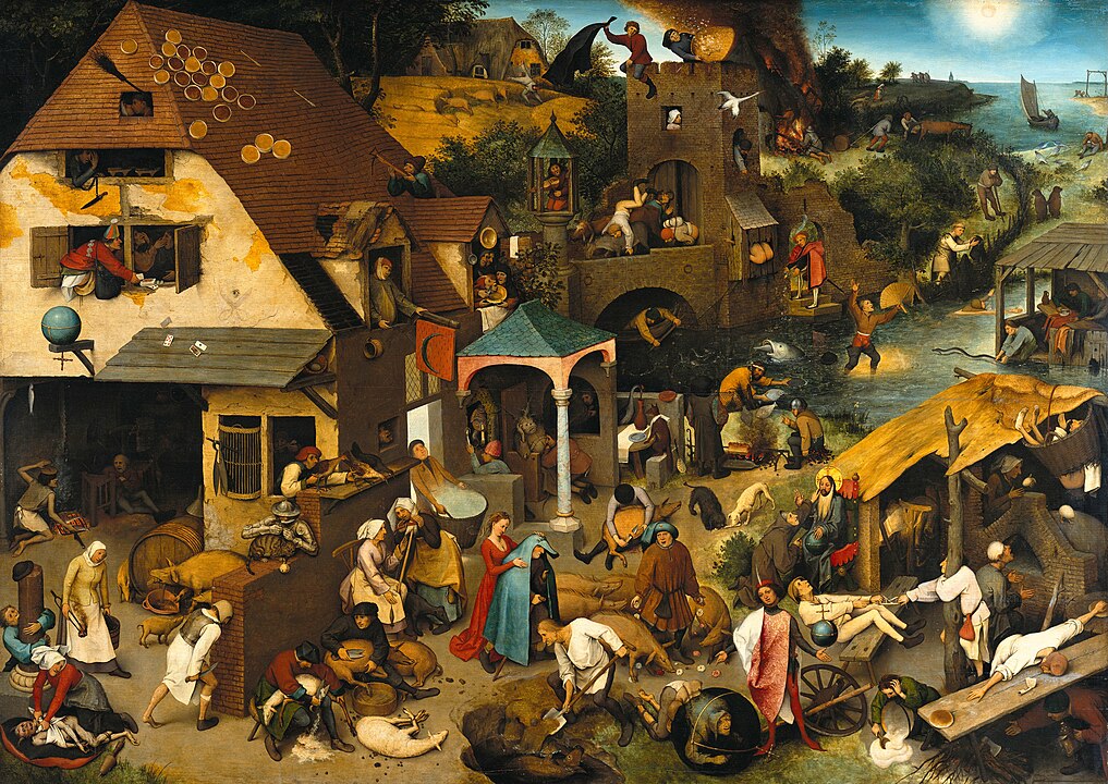 Psycho Representation of Unbalance World by Pieter Bruegel Psycho Representation of Unbalance World by Pieter Bruegel