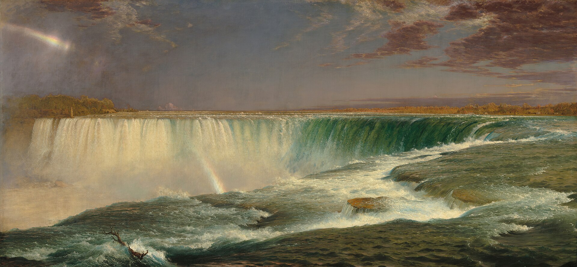 A Canvas That Thunders: Niagara Painting by Frederic Church A Canvas That Thunders: Niagara Painting by Frederic Church