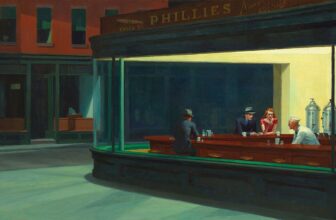 Nighthawks painting