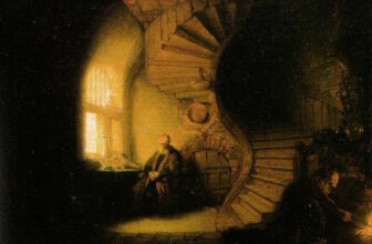 Philosopher in meditation Painting