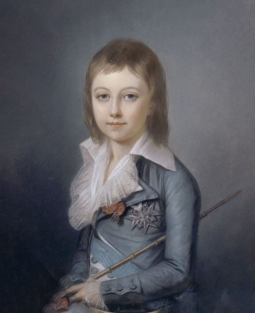 Portrait of Louis XVII of France Painting