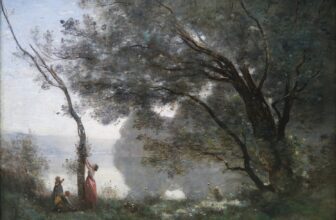 Souvenir de Mortefontaine painting by Camille Corot