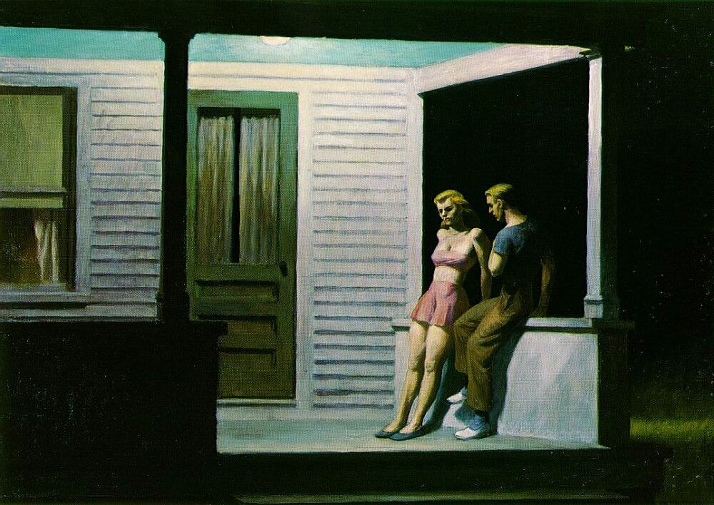 What is Happening in Summer Evening Painting What is Happening in Summer Evening Painting