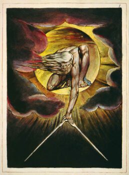 The Ancient of Days painting by William Blake