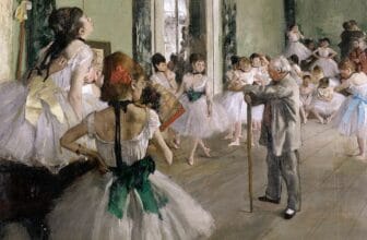 The Ballet Class painting by edgar degas