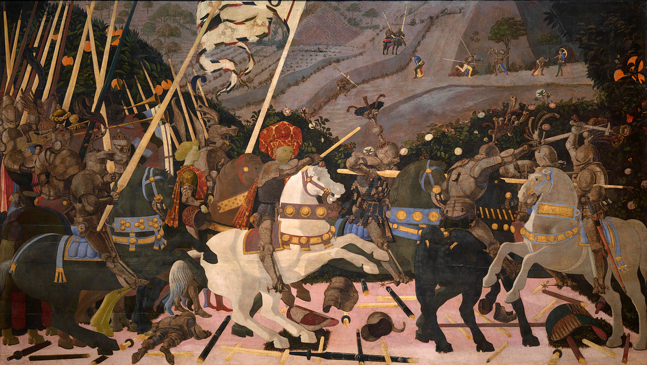 What is Happening in the Battle of San Romano Painting What is Happening in the Battle of San Romano Painting