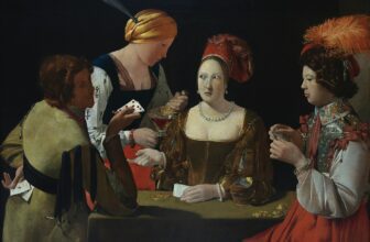 The Cheat with the Ace of Diamond Painting