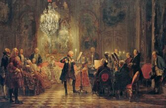 The Flute Concert Painting