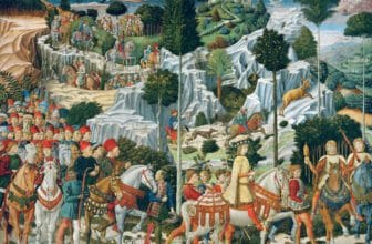 The Journey of the Magi Painting