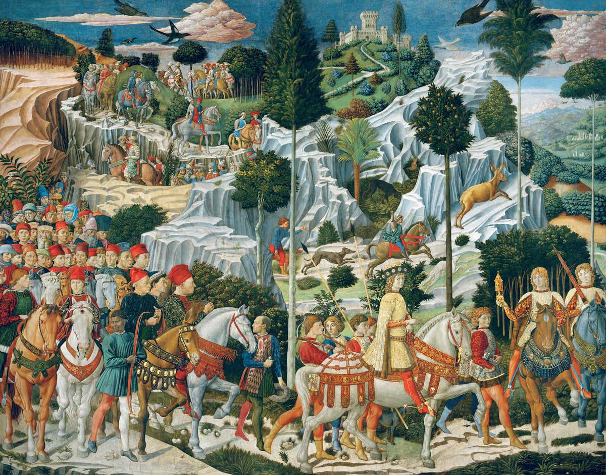 The Journey of the Magi Painting by Benozzo Gozzoli The Journey of the Magi Painting by Benozzo Gozzoli