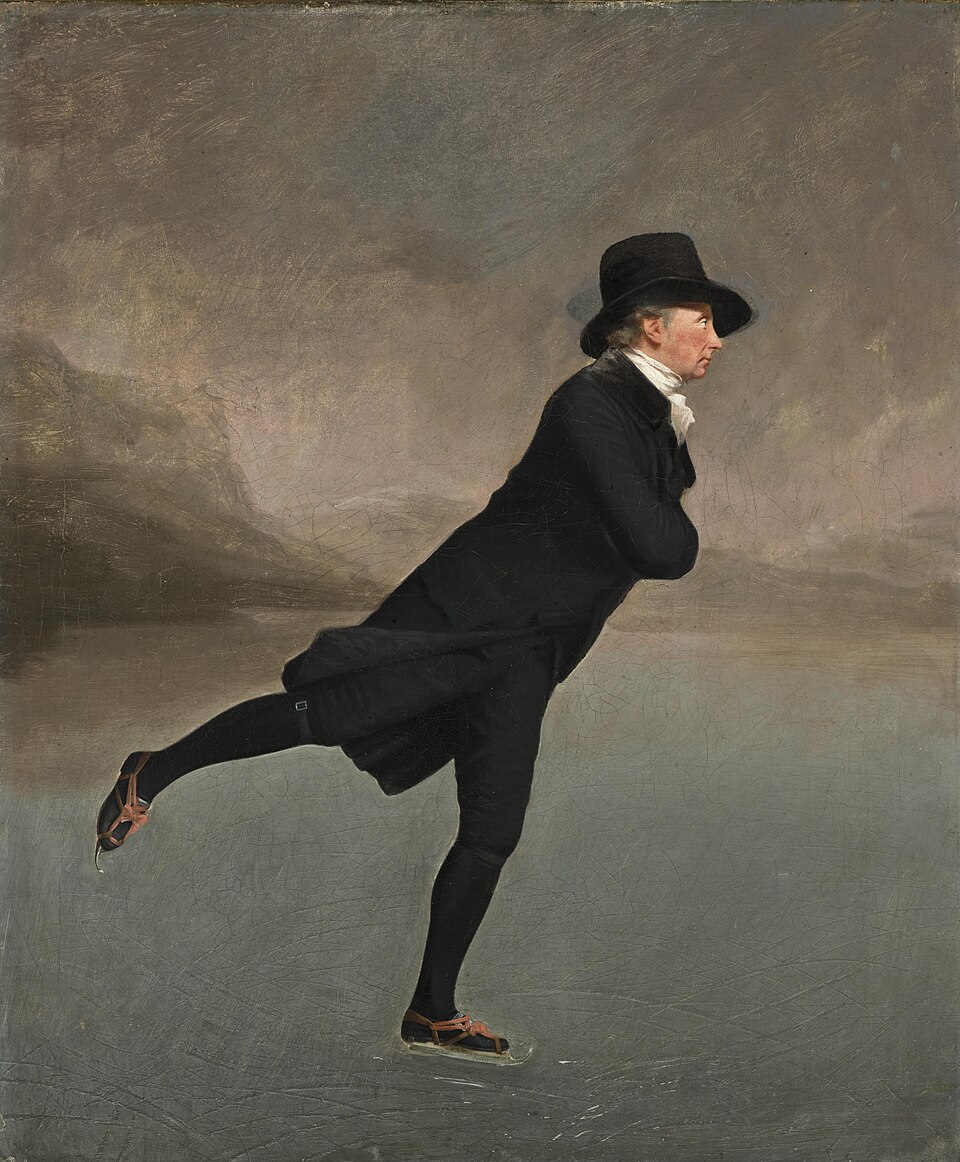 The Skating Minister Painting by Henry Raeburn The Skating Minister Painting by Henry Raeburn