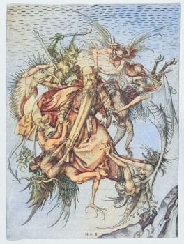 The Temptation of St. Anthony painting by Martin Schongauer