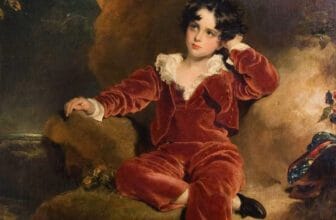 The red boy painting Painting