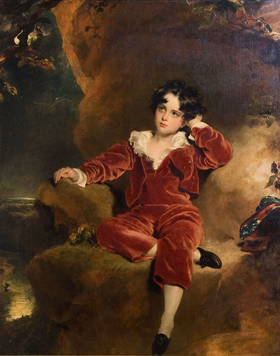 Charles Painted in a Rocky Shoreline with a Stormy Sky Charles Painted in a Rocky Shoreline with a Stormy Sky
