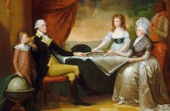 The washington family Painting