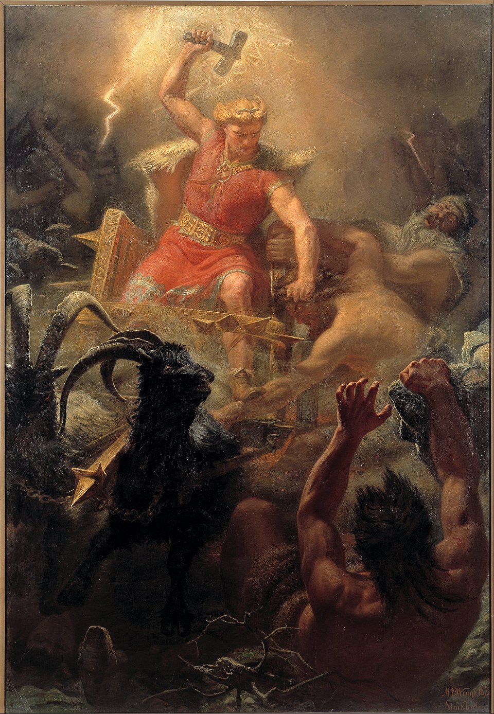 Marten Winge’s Thor’s Fight with the Giants Marten Winge’s Thor’s Fight with the Giants