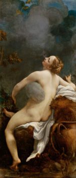jupiter and io painting by Antonio da Correggio