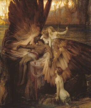 lament of Icarus painting