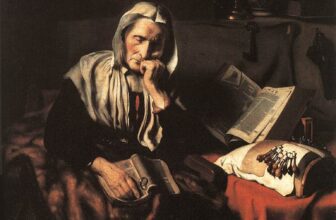 An Old Woman Dozing Painting by Nicolaes Maes
