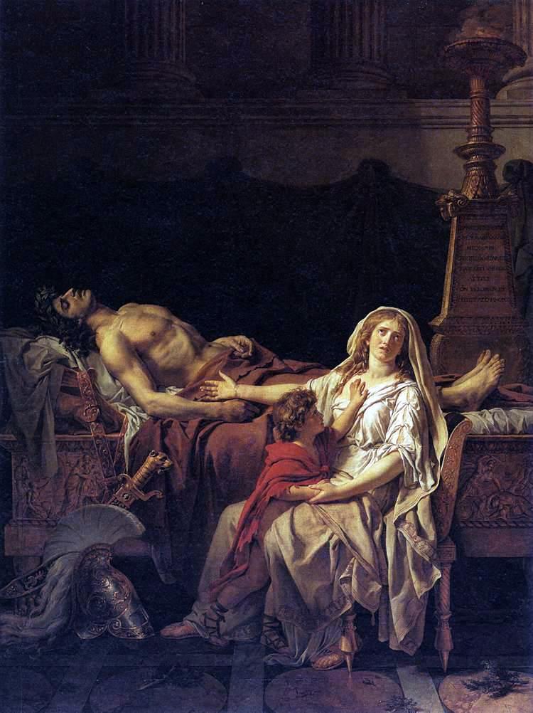 The Tragic of Love and Loss: Andromache Mourning Hector The Tragic of Love and Loss: Andromache Mourning Hector