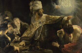Belshazzar's Feast painting by Rembrandt