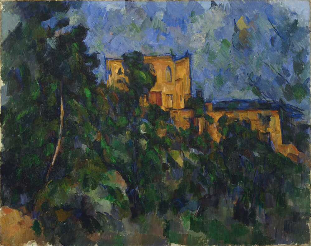 Paul Cézanne’s Chateau Noir Painting Paul Cézanne’s Chateau Noir Painting