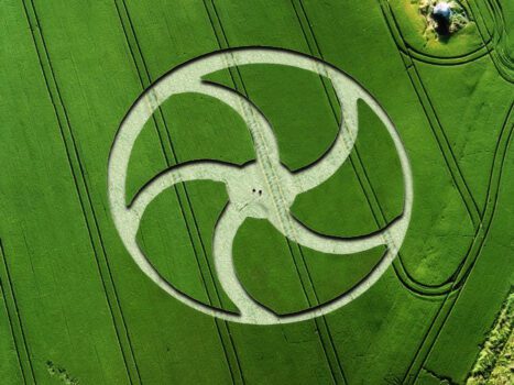 Crop circles mystery