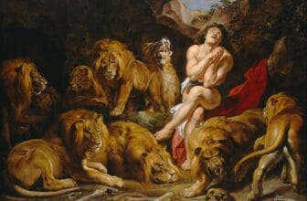 Daniel in the Lions' Den painting by Peter Paul Rubens