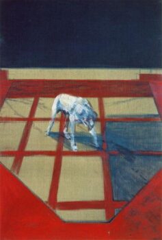 Dog 1952 painting by Francis Bacon