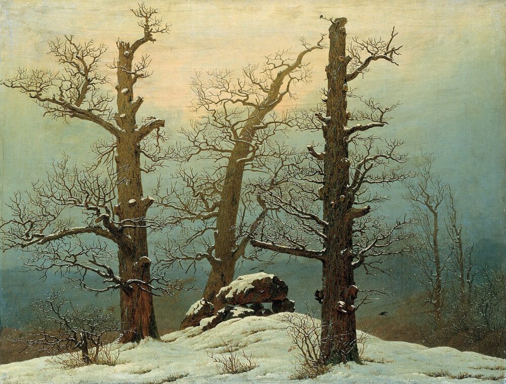 Dolmen in the Snow Painting Caspar David Friedrich Dolmen in the Snow Painting Caspar David Friedrich