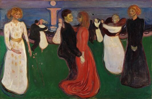 Edvard Munch's The Dance of Life Painting