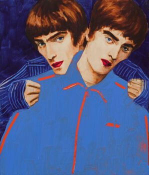 Elizabeth Peyton Portrait of Gallagher Brothers