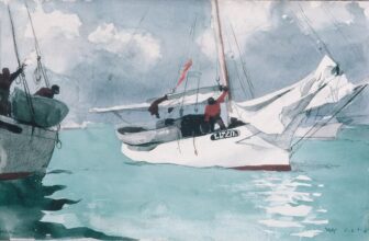 Fishing Boats Key West painting by Winslow Homer