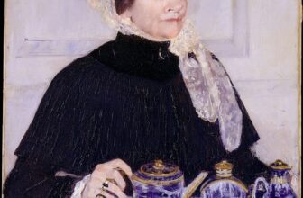 Lady at the Tea Table painting by Mary Stevenson Cassatt