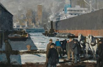 Men of the Docks painting by George Wesley Bellows