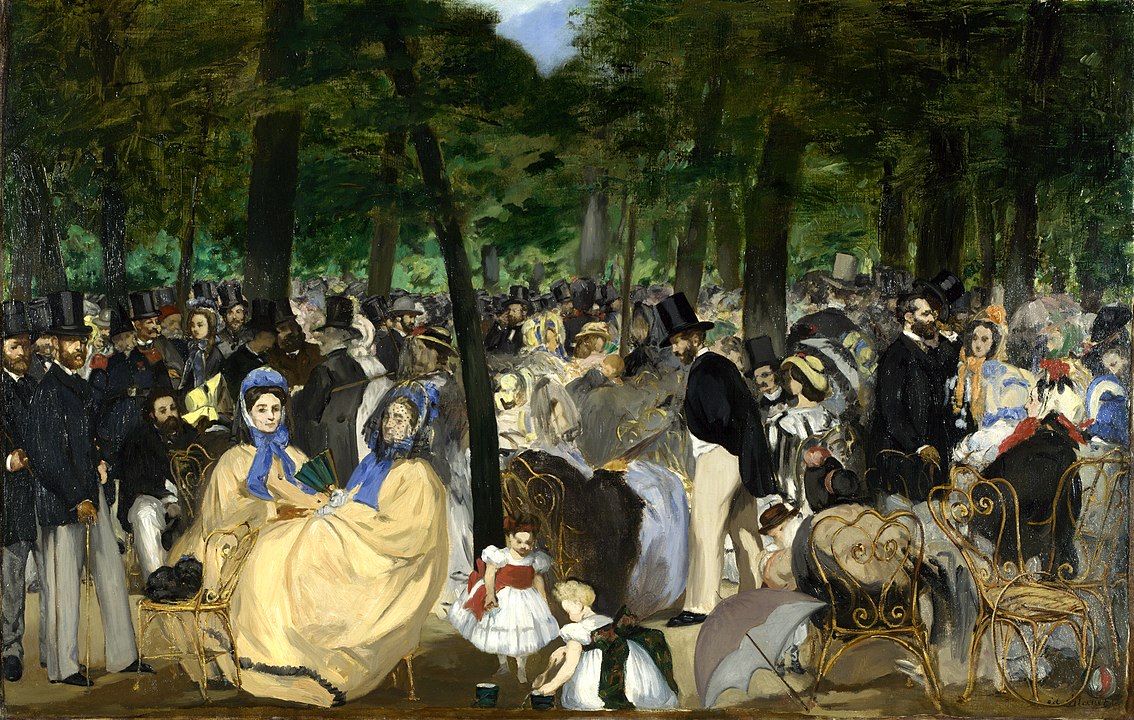 Music in the Tuileries Garden Painting by Edouard Manet Music in the Tuileries Garden Painting by Edouard Manet