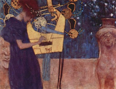 Music painting Gustave Klimt
